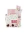 Big Sister Gift Set for Girls - Canvas Tote Bag, Bracelet, Sunglasses, Butterfly Hair Clips - Road Trip & Family Travel Essentials - Sibling Announcement - 6PCS