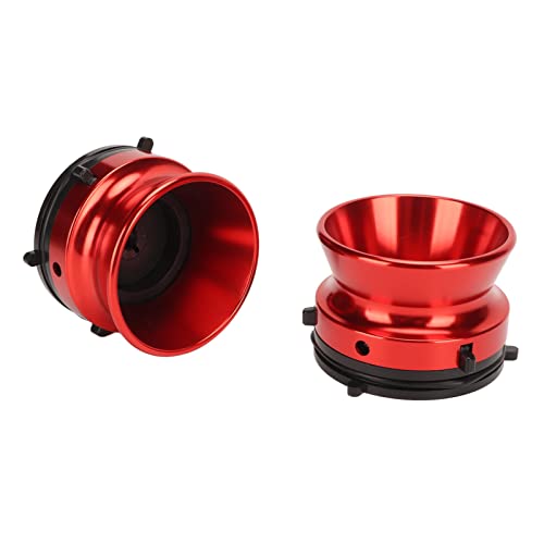 Denash NAB Hub Adapters, Loading Device Aluminum Alloy Lockable Strong Structure Red 1 Pair 10 Inch Opener for Reel to Reel Tape Recorder, Denashq42aigt8vy