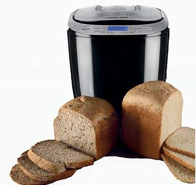 Lakeland Digital Bread Maker Black - 12 Programmes - Gluten Free Dough & Cakes
