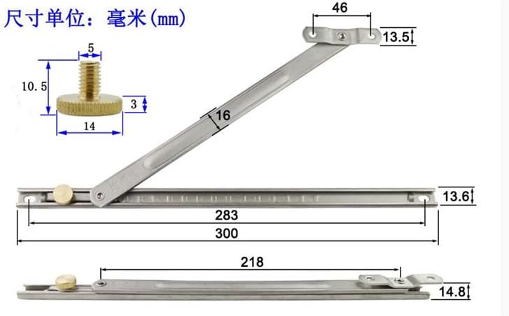 Window openerWindow Casement Stay Stainless Steel Wind Brace Windows Window Sliding Support Folding Hinge Bracket Furniture Hardware Accessories