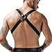 BDSMAGE Harness Leder Hosenträger Herren Gay Sissy Dessous Männer Reizwäsche für sex Fetisch Harness (B)