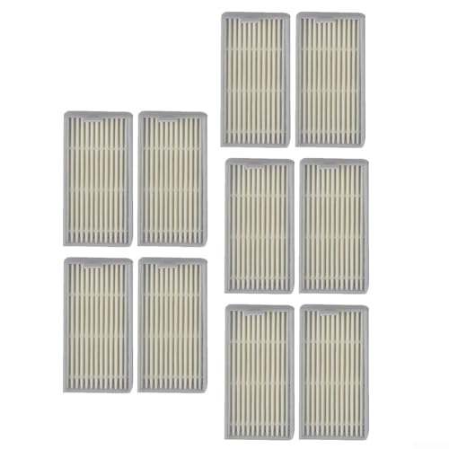 Filtro dell'aria di ricambio per aspirapolvere (confezione da 2) 10 filtri adatti per robot aspirapolvere Silver Crest SSR 3000 A1