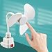 Imagen de Ventilador de enchufe con portalámparas flexible