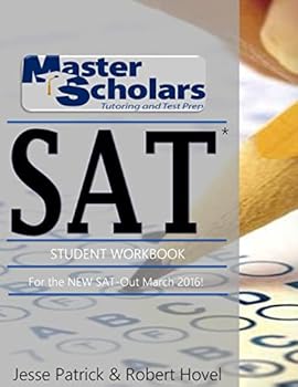 Paperback Master Scholars SAT* Student Workbook: For the NEW SAT - Out March 2016 Book
