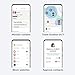 Bark Phone - Safest Phone for Kids & Teens - Monitor Texts, Social Media, and More - Tamper Proof Parental Controls - GPS Tracking - Unlimited Talk/Text A16