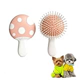 Small Dog Grooming Brush,Mushroom Shaped Puppy...