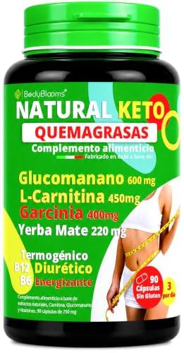 Quemagrasas Potente para Adelgazar NATURALKETO® 90 Pastillas Para Adelgazar Muy