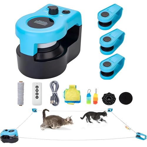 Juguete de control remoto electrónico interactivo para ejercicio de gato en interiores y juego de persecución