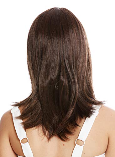 WIG ME UP, GFW2626-2-30 women's quality wig medium length sleek parting brown dark brown mix, black brown mixed (2-30) - Image 4
