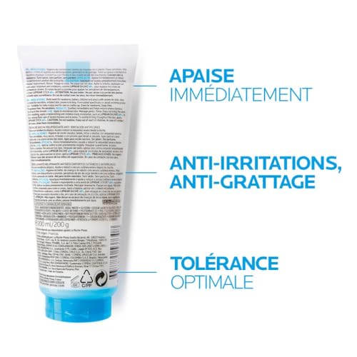 Crème Lavante Lipikar Anti irritation La Roche posay Le Tube De 200ml - vue 6