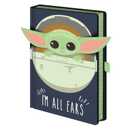 Star Wars Libreta Premium A5 The Mandalorian (I'm All Ears Crib)