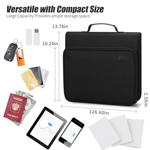 Porte documents A4 extensible pour organiser les papiers accumulés à la maison
