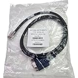 SOHO Instruments NI 184428-01 – 1-Meter RS-232/485 Loopback Test Cable, RJ-45 (10-Position) to 9-Pin Male D-Sub for Serial Device Testing
