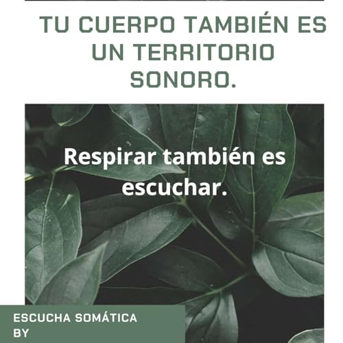 『Escucha Somatica』のカバーアート