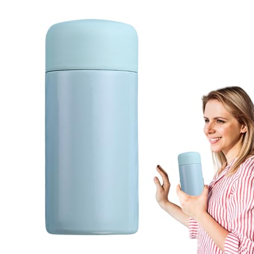 Gourde isotherme sous vide compacte pour emporter son thé chaud partout sans fuite