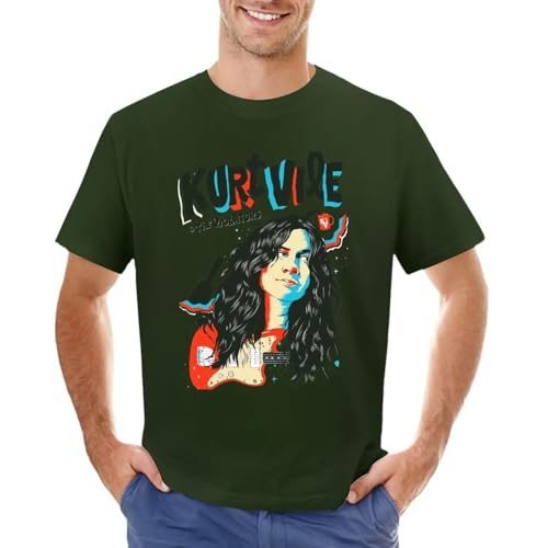 Photo de TT44TRTFxdr Kurt-Vile-and-Violators-T-Shirt-Sublime-Boys-Whites-Hippie-Clothes-Graphics