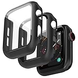 【Carga sin Quitar la Funda】- Embalaje con kit de limpieza, sin problemas de ampollas. Puede instalar y quitar en cualquier momento y en cualquier lugar sin quitar las correas. (NOTA: La película protectora no absorbe la humedad. Limpie la carcasa con un paño seco si entra agua, sudor y humedad).