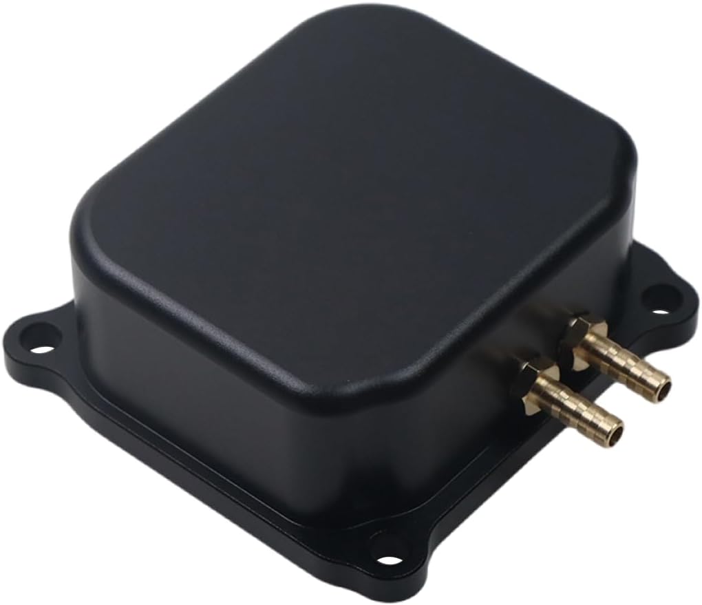 212cc Billet Valve Cover for Predator 212cc 6.5HP Hemi, Black sandblasted