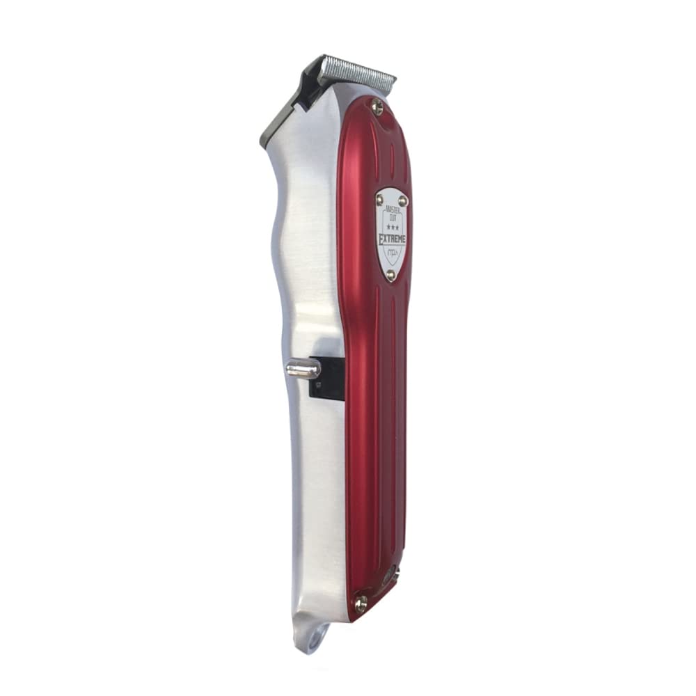 Tosatrice e rifinitrice ricaricabile professionale, compatta e potente. Dotata di motore ad alta velocità e lama T-Zero in acciaio inox di alta qualità.