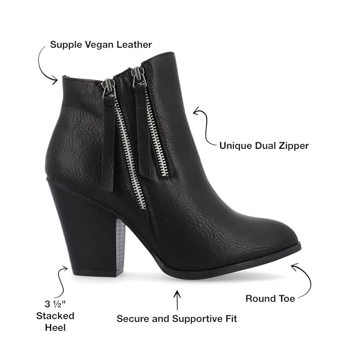 Journee Collection Women's Tru Comfort Foam Vally Bootie Ankle Boot2