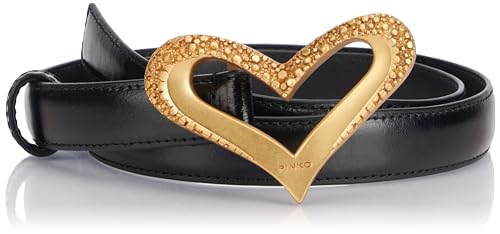 Pinko LOVE HEART H2 BELT PELLE VINTAGE