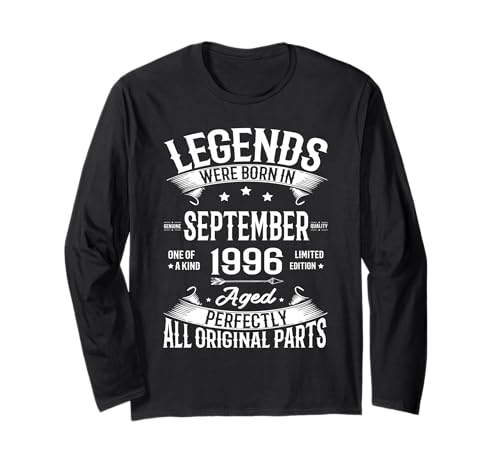 Legends Were Born in September 1996 30th Birthday 30 Yrs Old ����T�V���c