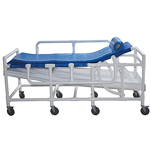 MJM International 910-B Shower Gurney, 600 fl oz, 31.5" Height x 79" Length x 32" Width