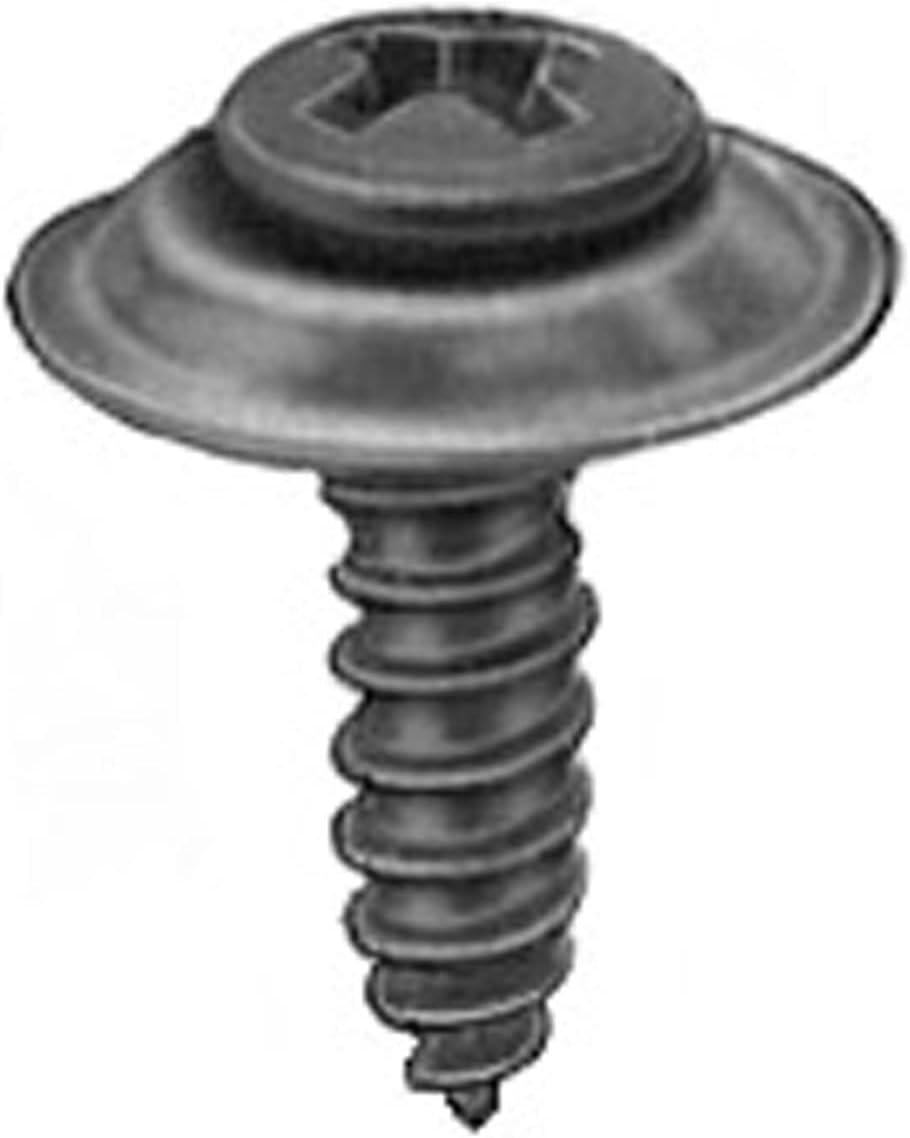 100#8 X 5/8 Phillips Oval #6 Head Sems Countersunk