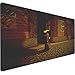 Produktbild Große 800X300X3mm XL Maus Pad Gamer Mode Anti-slip Gaming Blockiere Spielobjekt-B Mauspad XL Natürliche Gummi locking Rand Schreibtisch Matte Anime Mauspad
