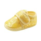 ESHOO Infant Toddler Baby Soft Sole Prewalker Slipper Crib Shoes Chinese New Years Flower Asian Sock...