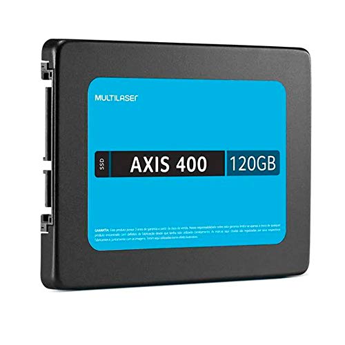 SSD Multilaser 2, 5 120GB AXIS 400 GRAVAÇÃO 400 MB/S - SS101