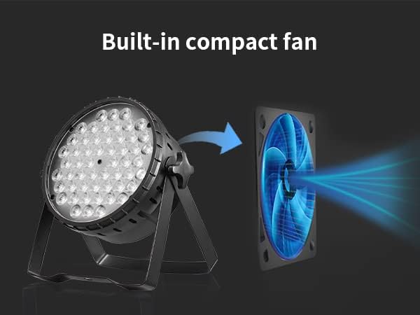 Diagram showing built-in compact fan for cooling in BETOPPER LPC015
