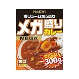 ハチ食品 メガ盛りカレー 甘口 300g×２２袋 大盛レトルトパック ボリュームたっぷり レトルトカレー 保存食 ローリングストック