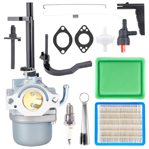 Carburetor Compatible with Troy Bilt Coleman Powermate 5500 5000 6000 5550 6250 6500 Generator Snow Blower Carb for 591378 697978 796321 696132 696133 796322 699966 695918 Snowblower