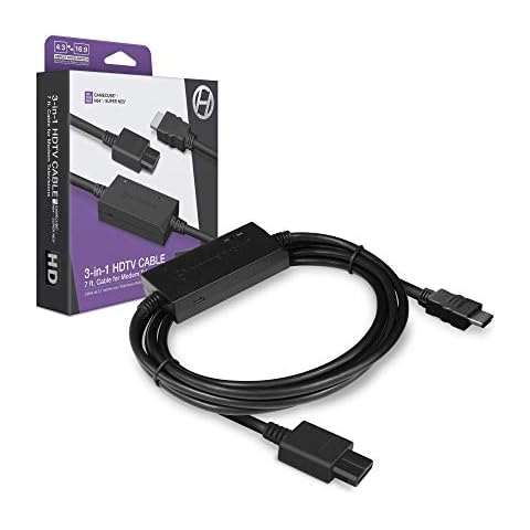 Hyperkin 3-In-1 HDTV Cable for GameCube/ N64/ Super NES Cover