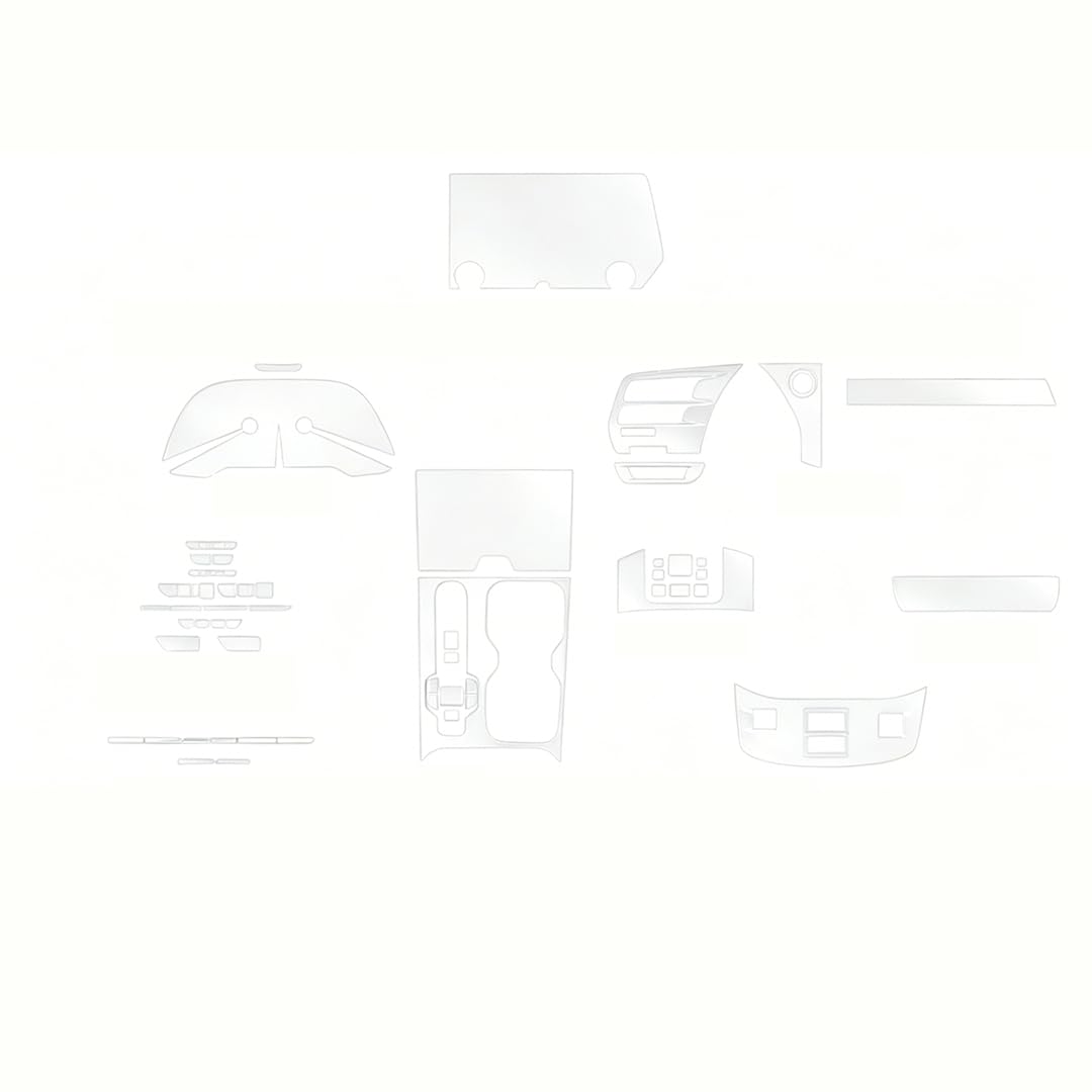 Conpert Ppf Film For Car For Lexus Rx 350 2023-2024, Car Interior Wrap Stretchable Navigation And Dashboard Tpu Protective Film, Scratch Interior Film