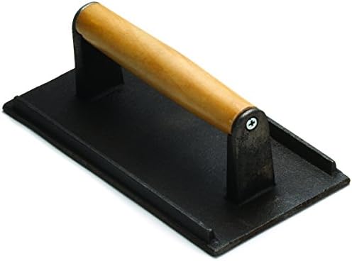 Tablecraft Steak Weight, Cast Iron, Black