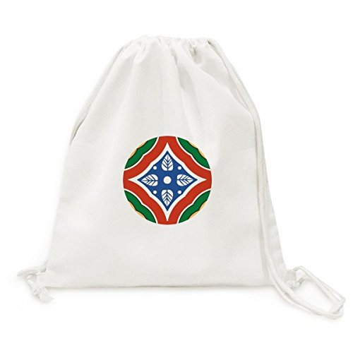 Sac de voyage en toile avec motif Talavera de style imprimé pour adulte