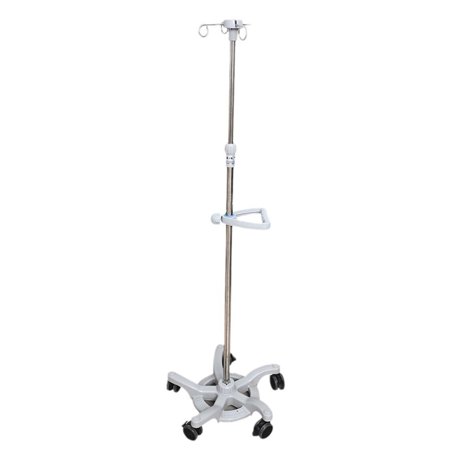 Poste intravenoso con Ruedas, Soporte portátil para suero, Soporte para Bolsa de suero extraíble, Poste intravenoso Superior extraíble para el hogar, el Hospital y la clínica