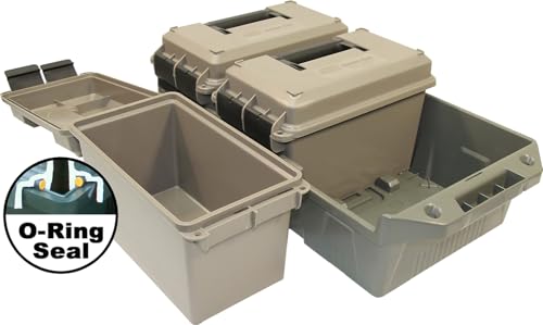 Ammo Crate 50 Cal MTM AC3C avec 3 boîtes de munitions empilables - 3