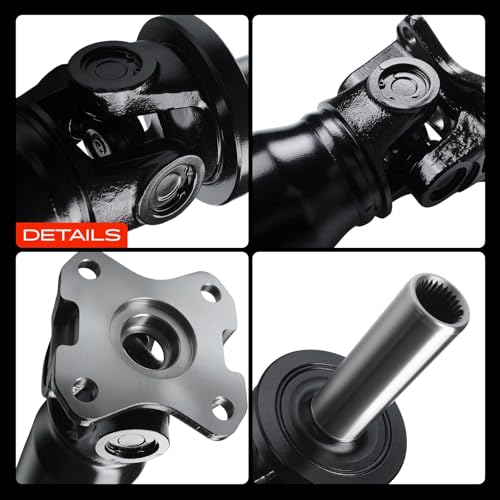 A-Premium Rear Complete Drive Shaft Prop Shaft Driveshaft Assembly Compatible with Ford Explorer 1996-2001, Crown Victoria 1998-2011 & Mercury Mountaineer 1997-2001, Grand Marquis, RWD by A-premium - Image 9