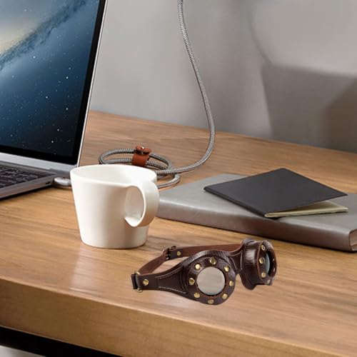 Lunettes Steampunk de style tendance avec montures réglables pour randonnée
