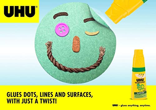 Uhu Twist & Glue Renature - Solvent Free, Multi Purpose Adhesive In A Plant Based, Bottle 35Ml, Pack Of 3 #TOP5