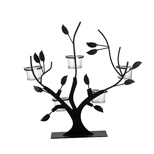 DICSVL Estilo Nueva Creatividad Negro Rama de árbol de la palmatoria Europea...