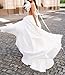 Women’S One-Shoulder Wedding Dress|Cutout Side Floor-Length Design|Bridal Gown|Fashion Wedding