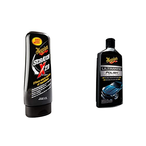 Meguiar's G10307F Scratch X 2.0 avec Ultimate Car Polish 473ml