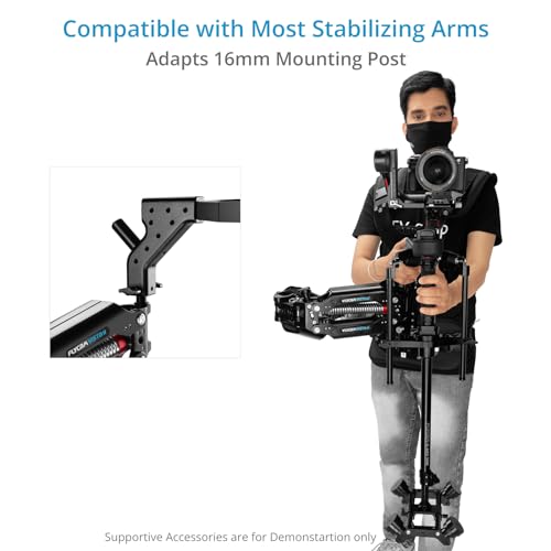 FLYCAM G-Axis 5000 Gimbal Support Handheld Camera Stabilizer for Arm & Vest. Supports Single-Handle Motorized Gimbals. Comes with C-Stand Adapter. Payload Up to 6kg / 13.2lb (FLCM-GX-5000)