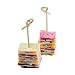 Royal Bamboo Knot Cocktail and Hors' D'oeuvre Picks, 4", Green, Package of 150