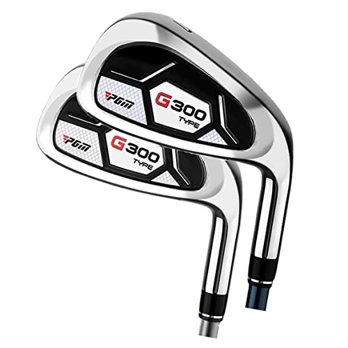 Planchas de Golf de Acero al Carbono con Mano Derecha 24-55 Grados Loft R/S Flex Single Club para Hombres Mujeres Deportes al Aire Libre Práctica y Entrenamiento