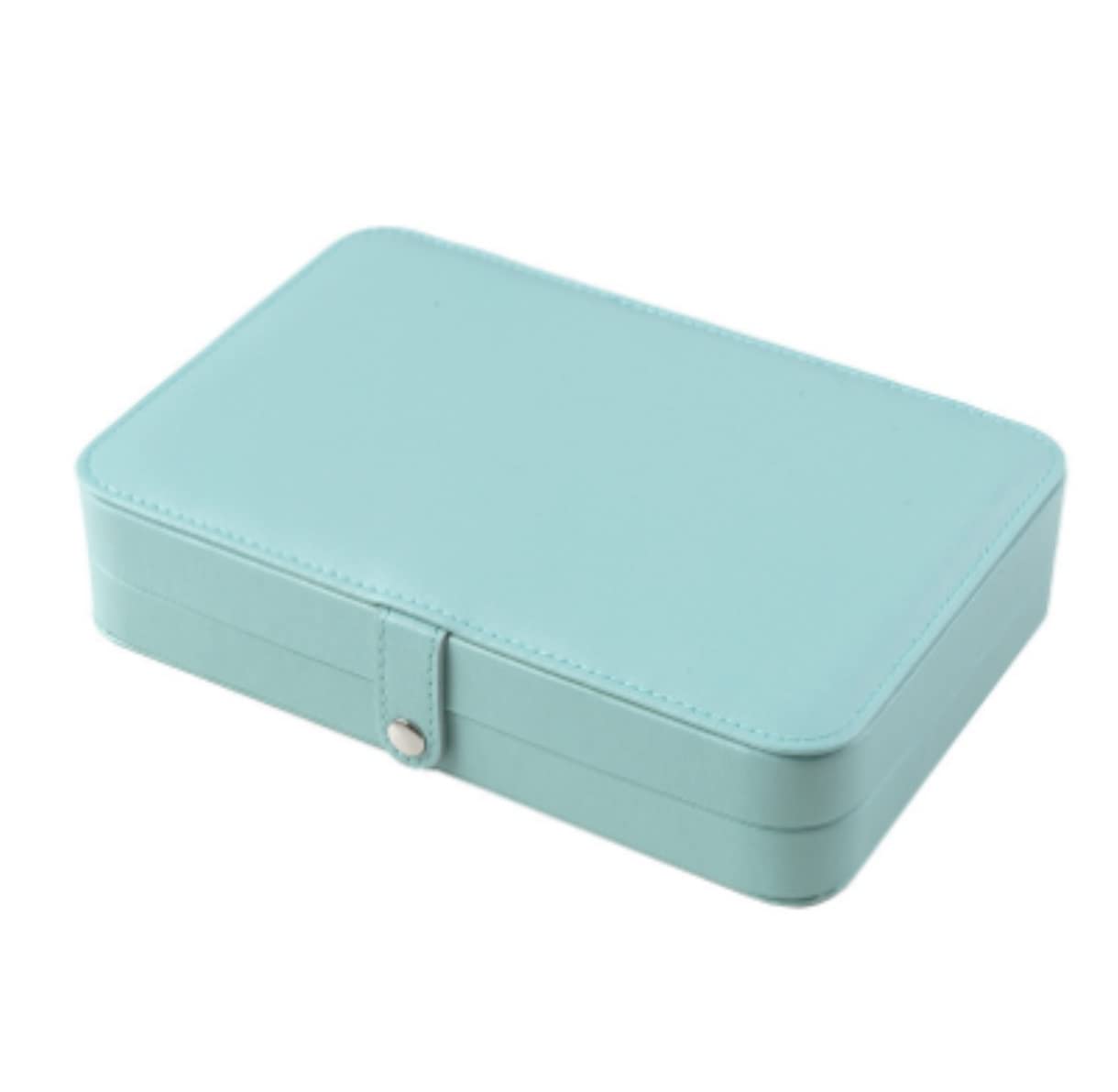 CVdrtyED Box For Women Soft Leather Jewelry Ring Display Storage Case Organizer Boxes For Women Jewellery(Grün)